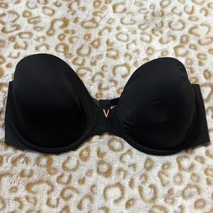 Victoria's Secret Black Strapless Bra